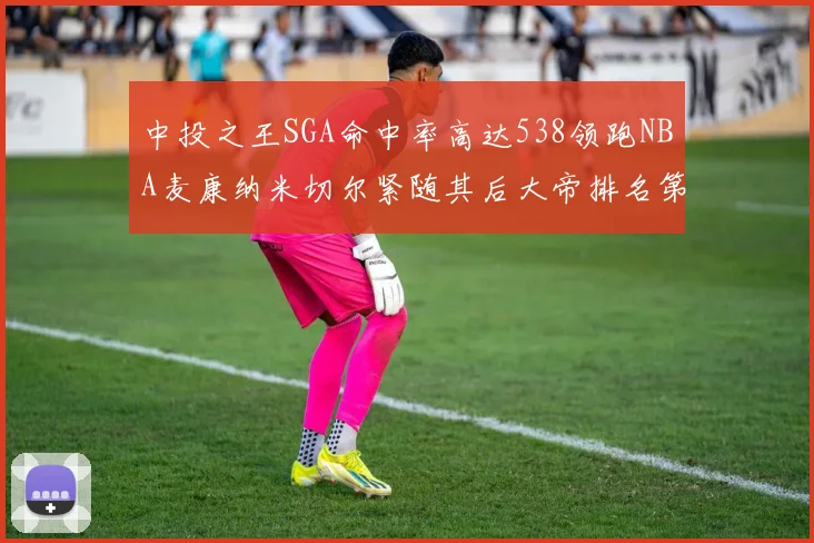 中投之王SGA命中率高达538领跑NBA麦康纳米切尔紧随其后大帝排名第七